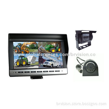 Rearview camera system with 10.1-inch monitor and waterproof cameraNew